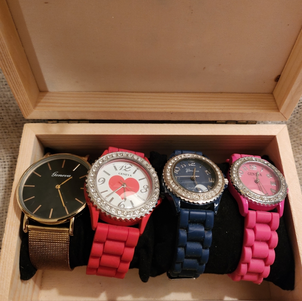 Geneva 4 watches